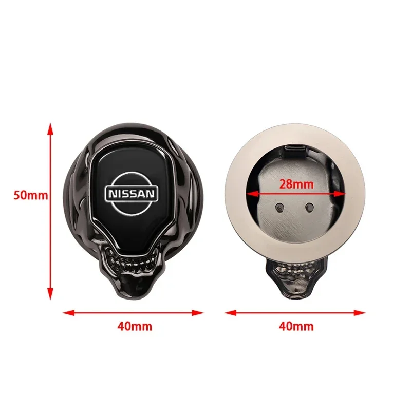 Car Engine Ignition Switch Button Cover Sticker for Nissan GTR Altima Qashqai Murano Almera Navara Juke Teana Sylphy Altima Leaf