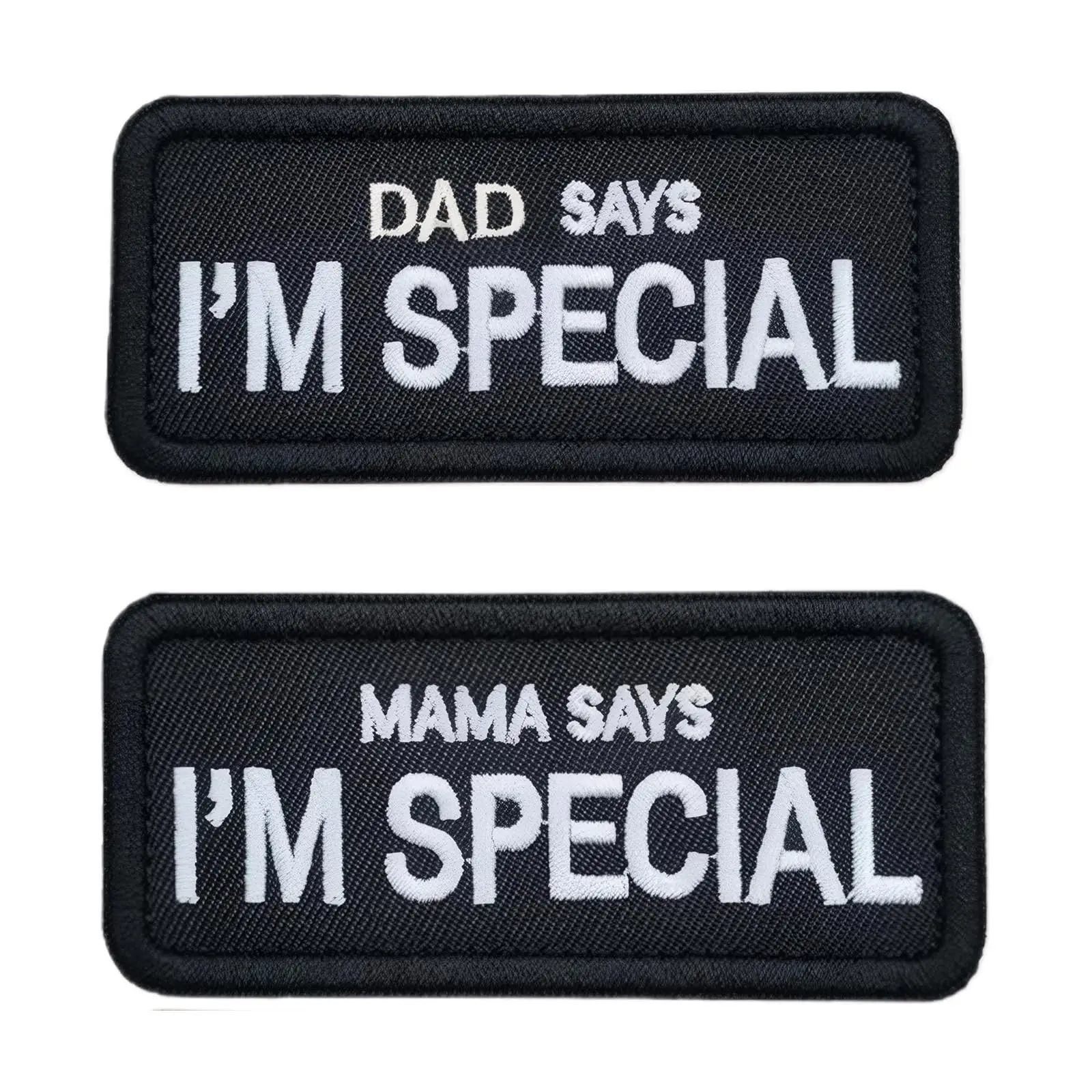Mama Says I'm Special Dog Harness Hook&Loop Patches for Tactical Backpacks Clothing Jeans Hat Bags Helmets Jersey Vests