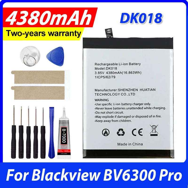 NEW Battery For Blackview A53 Pro A55 BV6300 Pro BV4800SE WAVE 6C ACTIVE 5 Mobile Phone Bateria With Tools