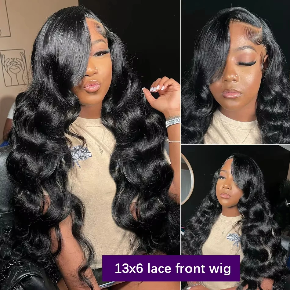 30 40 Inch 13x6 Hd Lace Frontal Wig Human Hair Bone Straight Transparent Lace Human Hair Wigs HD 13x4 Lace Closure Wig For Women image 3