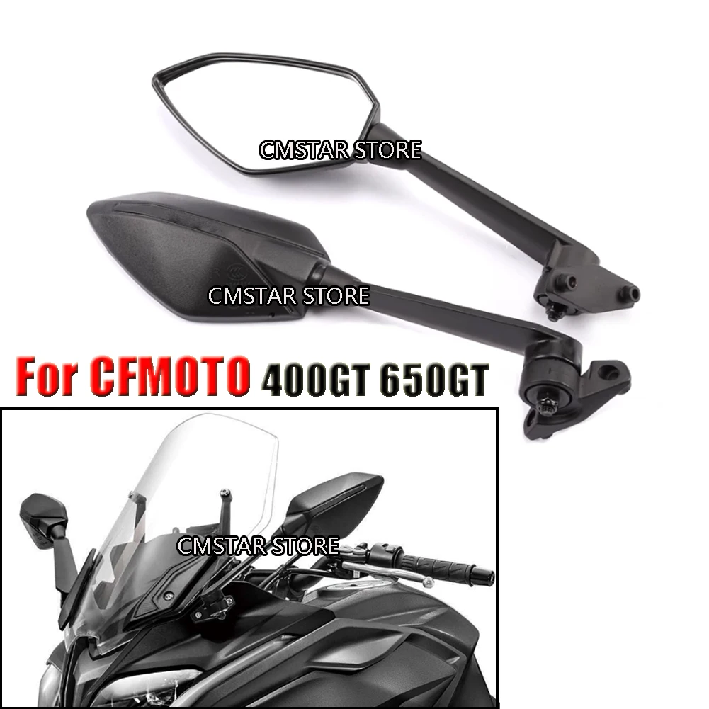 

Motorcycle Rearview Mirrors Side View Mirror For CFMOTO 400GT 650GT 400 650 GT CF400-5 CF650-8