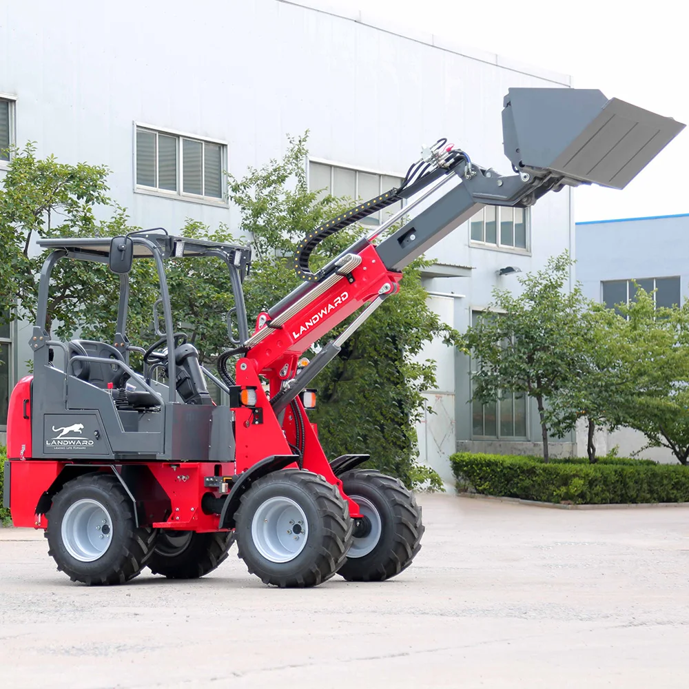 لودر زراعي أوروبي ممتد ذراع تلسكوبي محرك كوبوتا ديزل محمل صغير محمل مدمج مع مرفقات مخصصة