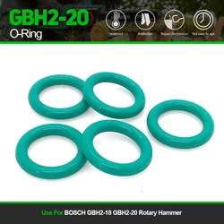 5pcs Piston O-Ring Replacement For BOSCH GBH2-18 GBH 2-18 2-20 GBH2-20 NEW Type Rotary Hammer Power Tool Spare Parts