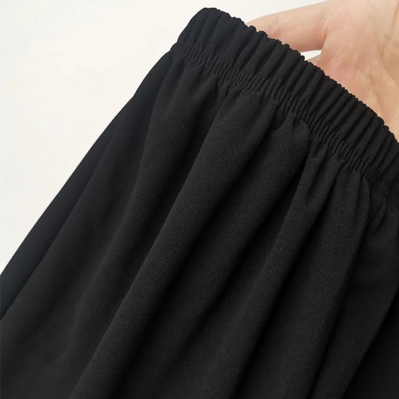 Pantalones de pierna ancha para Mujer, Pantalones básicos que combinan con todo, gran oferta, para estudiantes, Harajuku, clásico, holgado, liso, Unisex, moda Popular Ins Mujer
