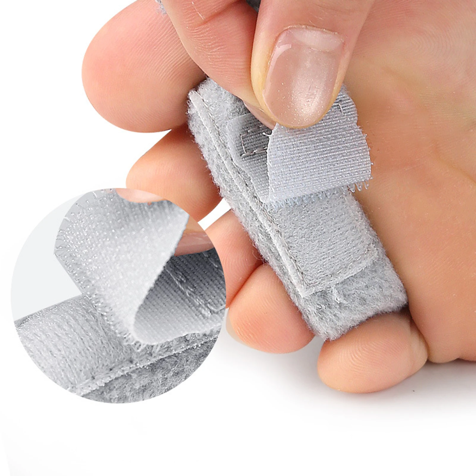 High Elastic Nylon Toe Separator Corrector Adjustable Hoop Breathable Pain Braces Bunion Hallux Valgus Overlap Toes