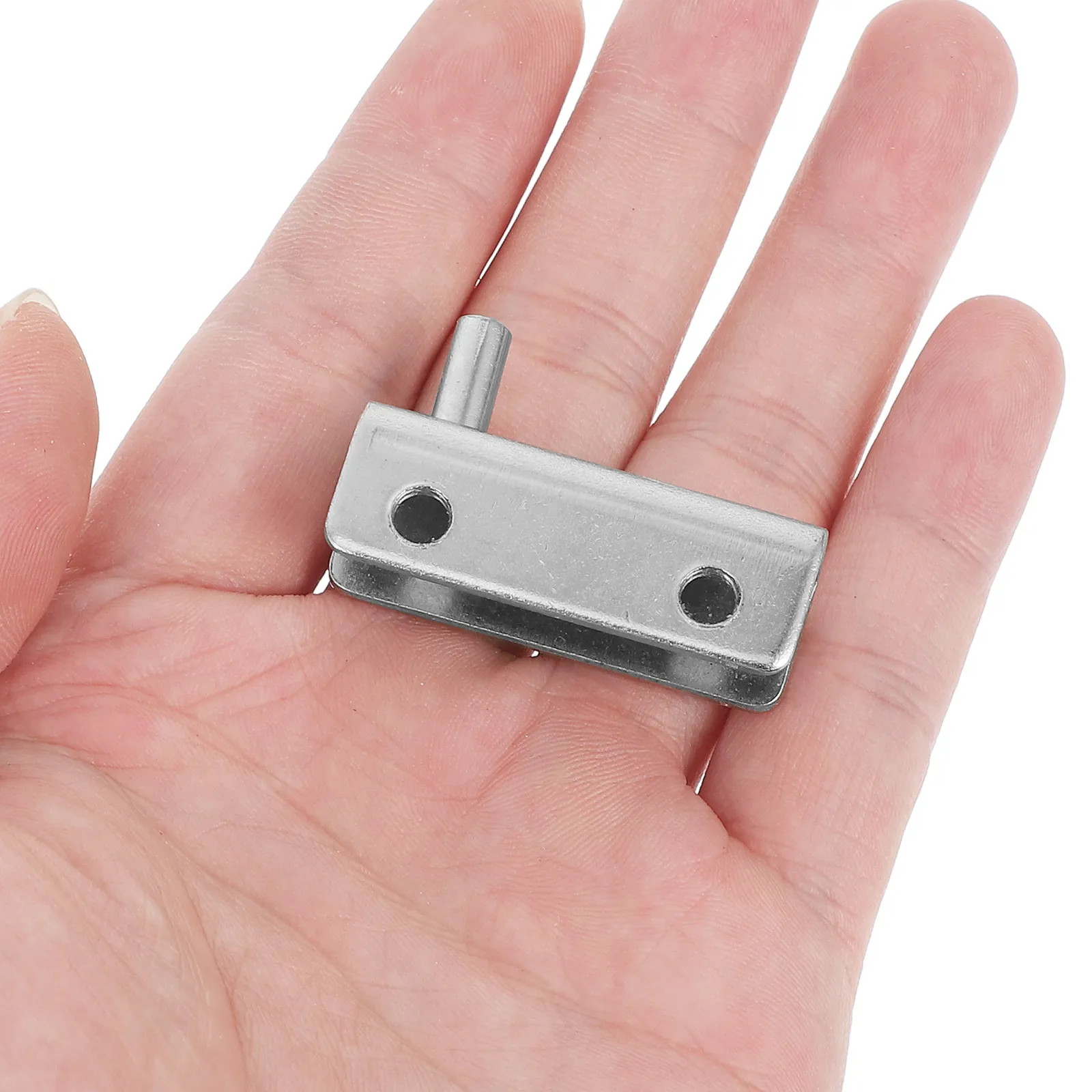 1Set Glass Door Hinge Heavy Duty Shower Glass Clamp for Bathroom Shower Door Hinges Metal Clamp Repair Hardware