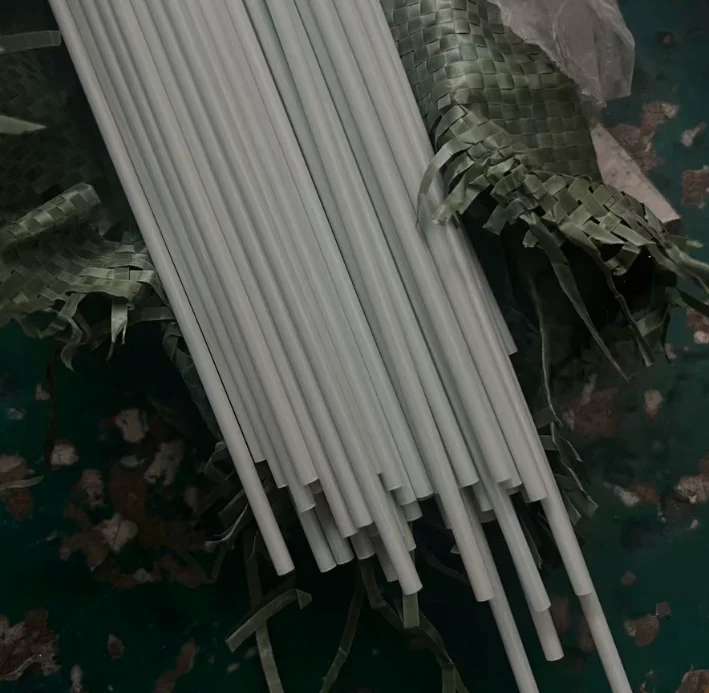 White Fiberglass Rod 5-10Pcs, Multiple Diameter & Length Options, Elastic Insulation Glass Fiber Rod for Model DIY