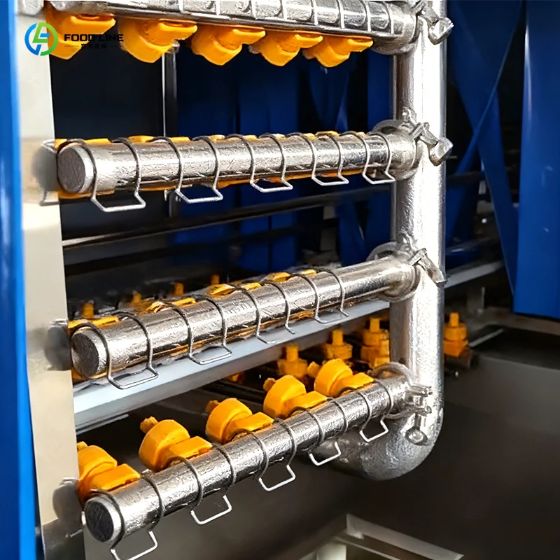 Customized Hot Selling Small Crate Washing Machine High Efficiency Automatic Tray Cleaning Equipment For Sale