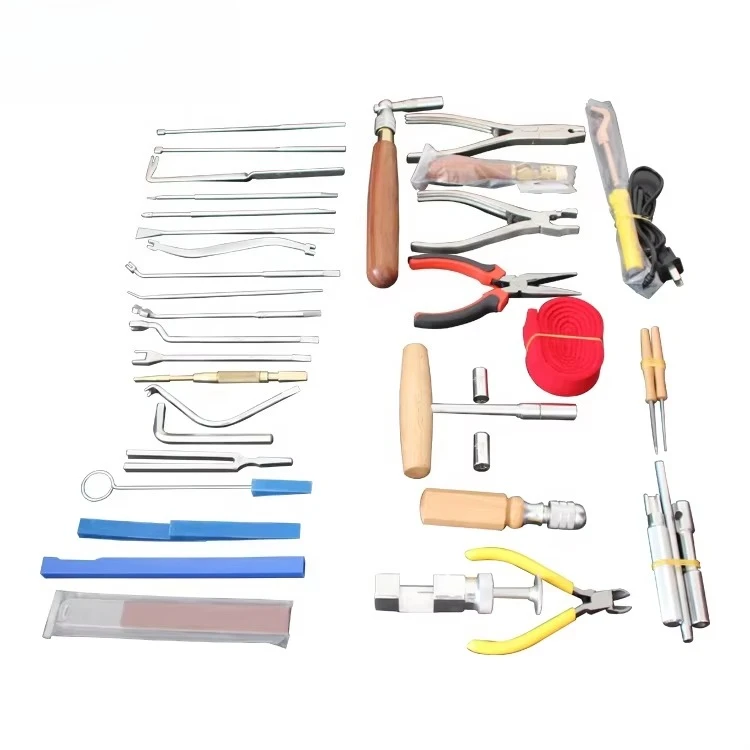 Kit di strumenti per accordare il pianoforte da 39 pezzi