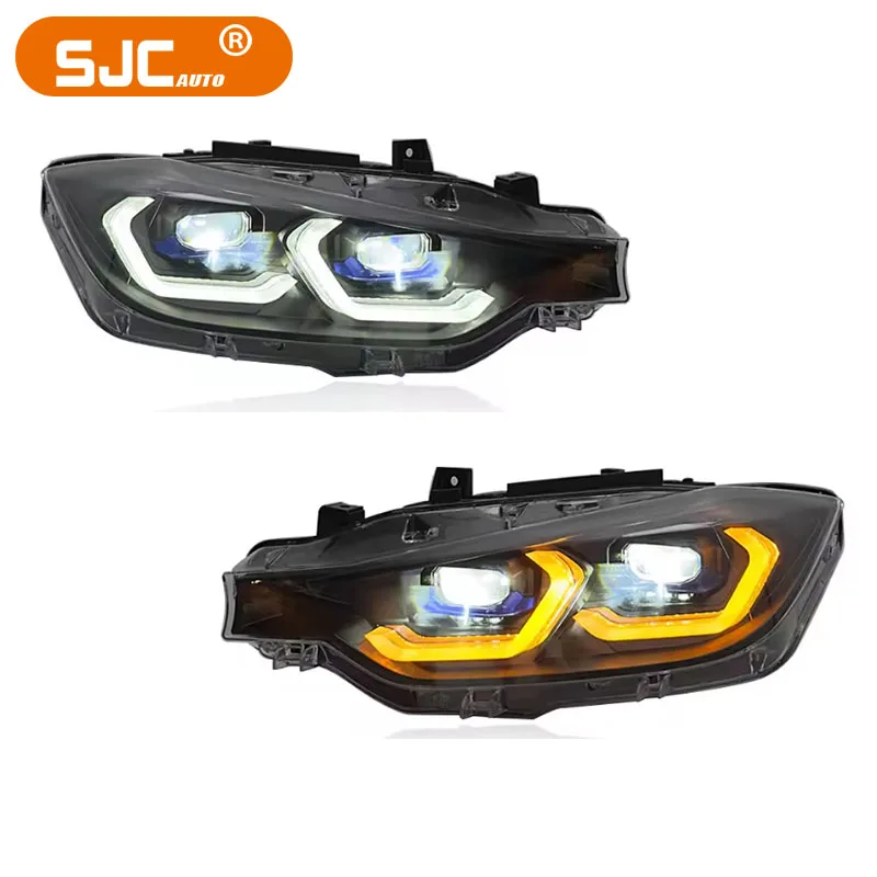 SJC Hot Sale For  3 Series F30 LED Headlight Assembly 2013-2018 High Quality Front Light Plug and Play Daytime Running System