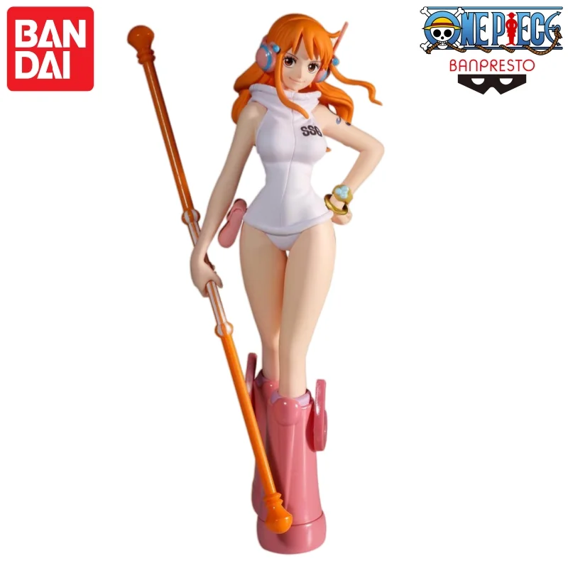Auf Lager Bandai Banpresto Original One Piece Ruffy Zoro Sanji Nami Modellpuppe Brandneue Box-Actionfigur Anime-Charaktere