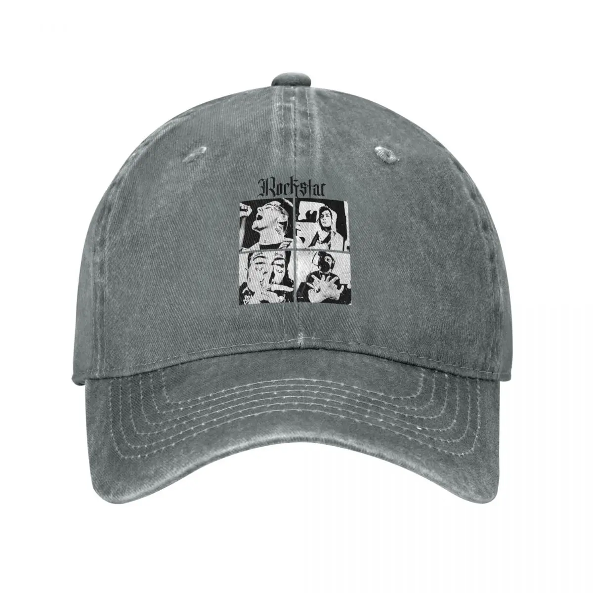 

Retro Rock Duki Baseball Caps for Men Women Distressed Denim Washed Snapback Cap Latin Rapper Tour Outdoor Summer Gift Caps Hat