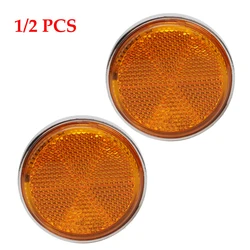 CT70 Front Fork Cover Reflector Amber For Honda Z50A SL125 CT-70 CT 70 CB 100 175 350 450 500 750 CL 70 90 Replace 33741-315-000