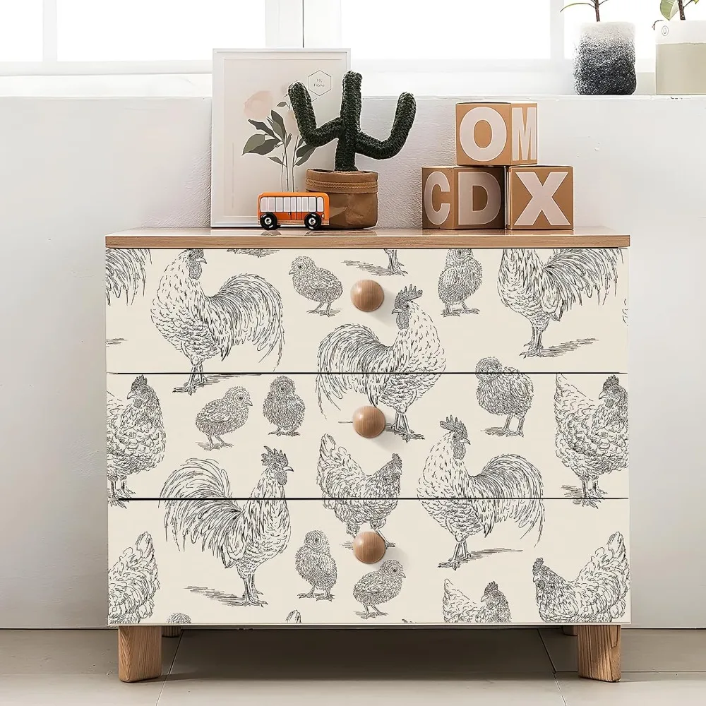 ورق جدران محايد عتيق على شكل مزرعة قابل للتقشير واللصق، تصميم قلب كوخ ريفي، ورق جدران رمادي داكن قابل للإزالة للمنزل