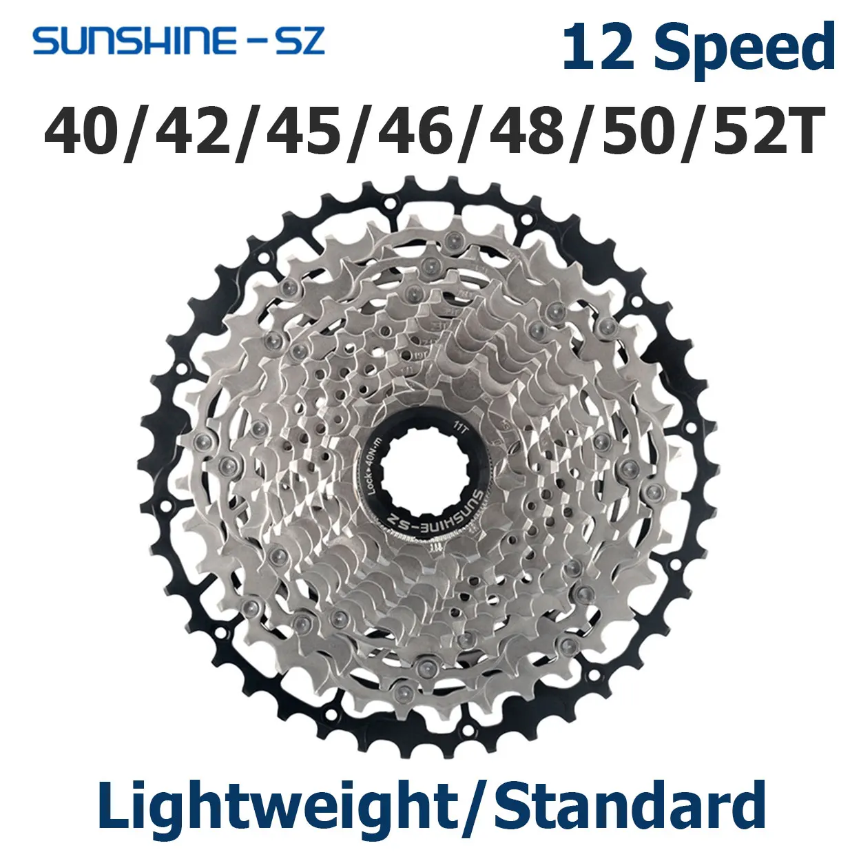 

Sunshine MTB 12-скоростной кассетный горный велосипед 12 В K7 велосипедный маховик 12S HG велосипедная звездочка для Shimano M6100 M7100 M8100
