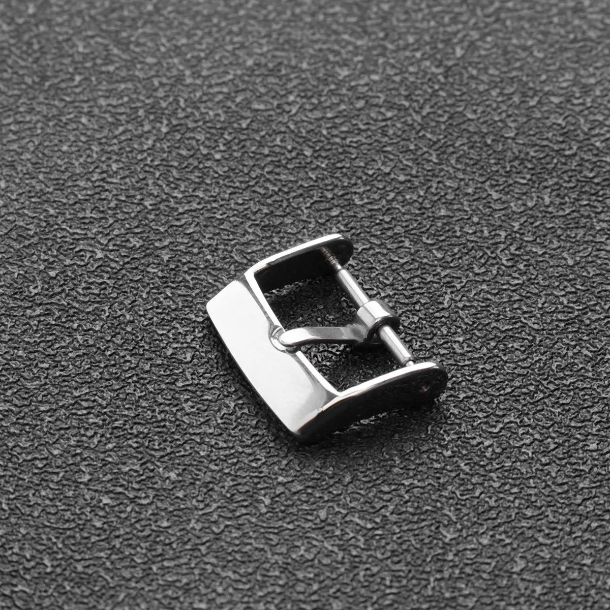 

Silver Stainless Steel Watch Band Clasp Metal Buckle Durable Stylish for Silicone Electronic Replacement Watch Strap