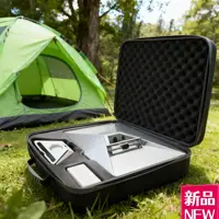 Caja de almacenamiento negra para exteriores, bolsa de almacenamiento Min StarLink, receptor de señal GPS, bolsa portátil para acampar al aire libre, accesorios satelitales