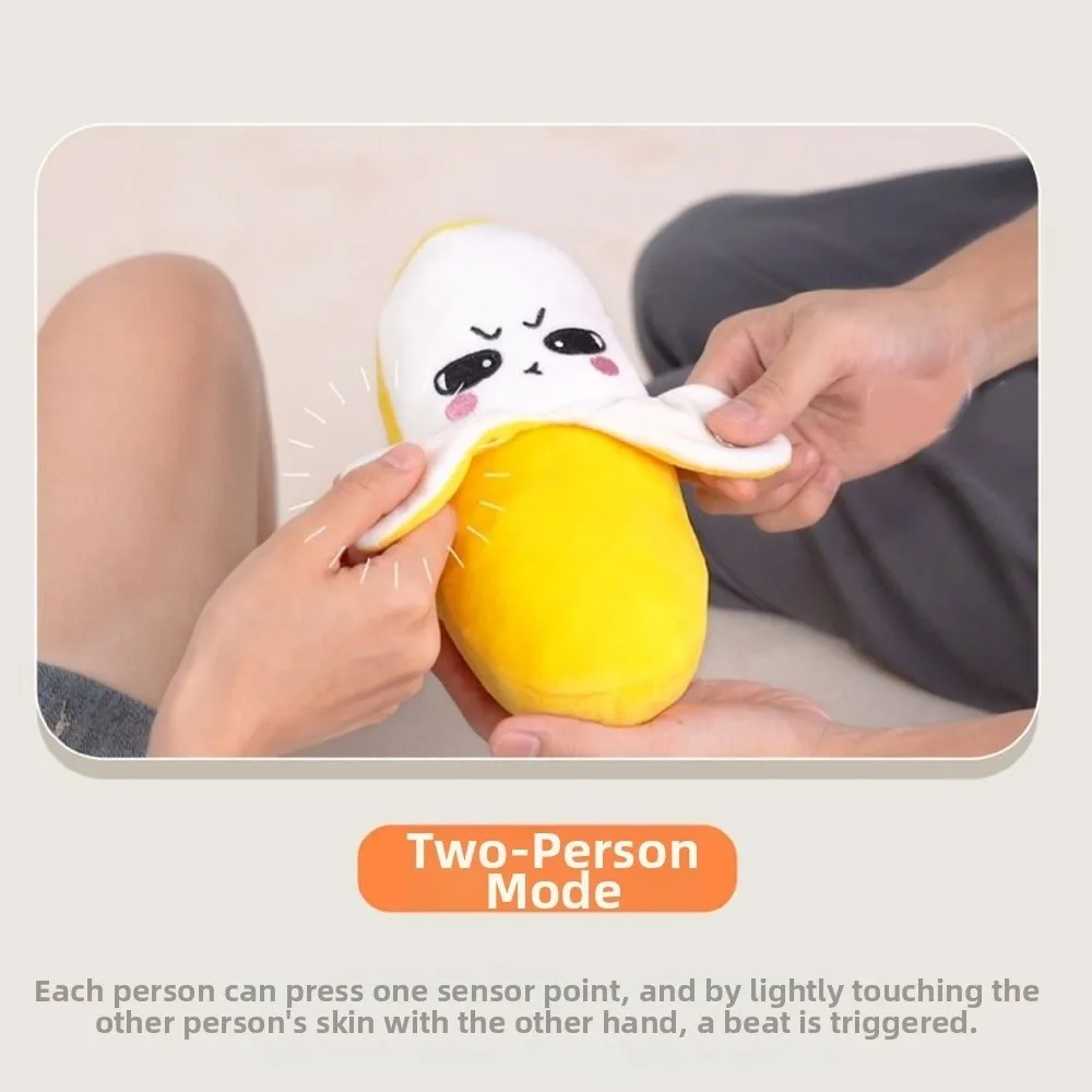 ของเล่นตุ๊กตากล้วยน่ารัก มีเสียง ของเล่นเสริมพัฒนาการ สร้างสรรค์ พร้อมเสียงบีบ