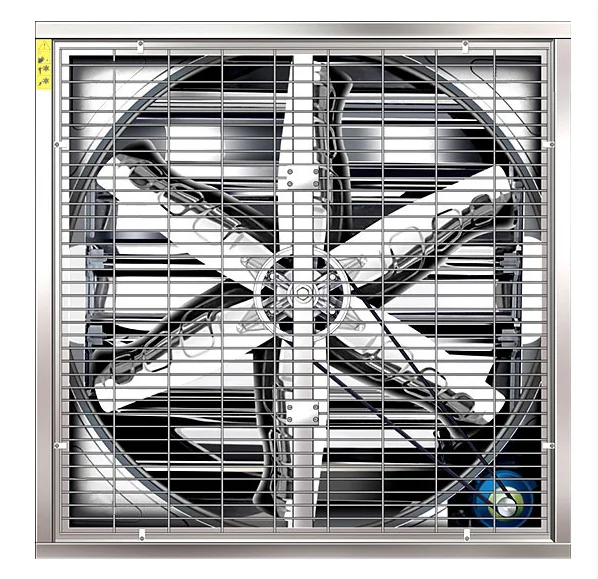 1380mm Negative Pressure Fan Swung Hammer Exhaust For Workshop Industrial Wall Fan Poultry Greenhouse Chicken House Fan