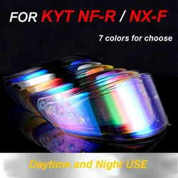 Helmet Visor Shield Lens for KYT NFR NX Full Face Helmet Motorcycle Accessories Capacete For KYT Visor Cascos Para Moto