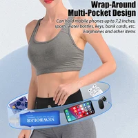 NEWBOLER Running Waist Bag Sports Fanny Pack Women Waist Running Bag Men Belt Bag Gym Bag Phone Pouch Running Accessories 3
