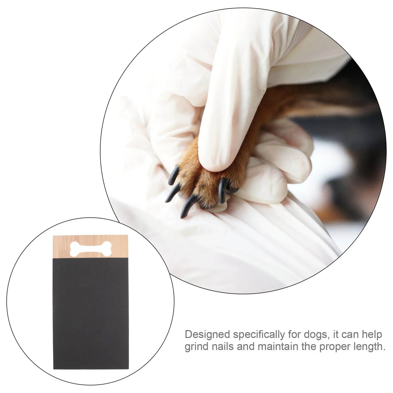 

Wooden Dog Nail Scratcher Pad Solid Wood Material Nail Grinding Pet Care Scratch Square For Dogs Pet Supplies Dog Scratching