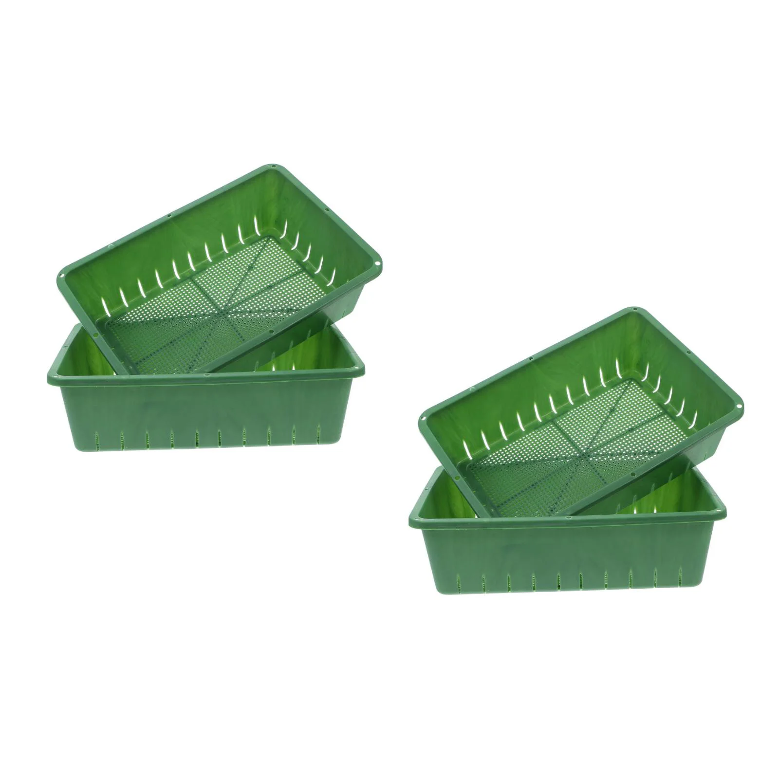 4 pezzi vassoi per piante vassoio per germogliazione uso quotidiano vassoio per coltivazione di piante vassoio per piantare accessori piante vassoio per coltivazione piantare supp