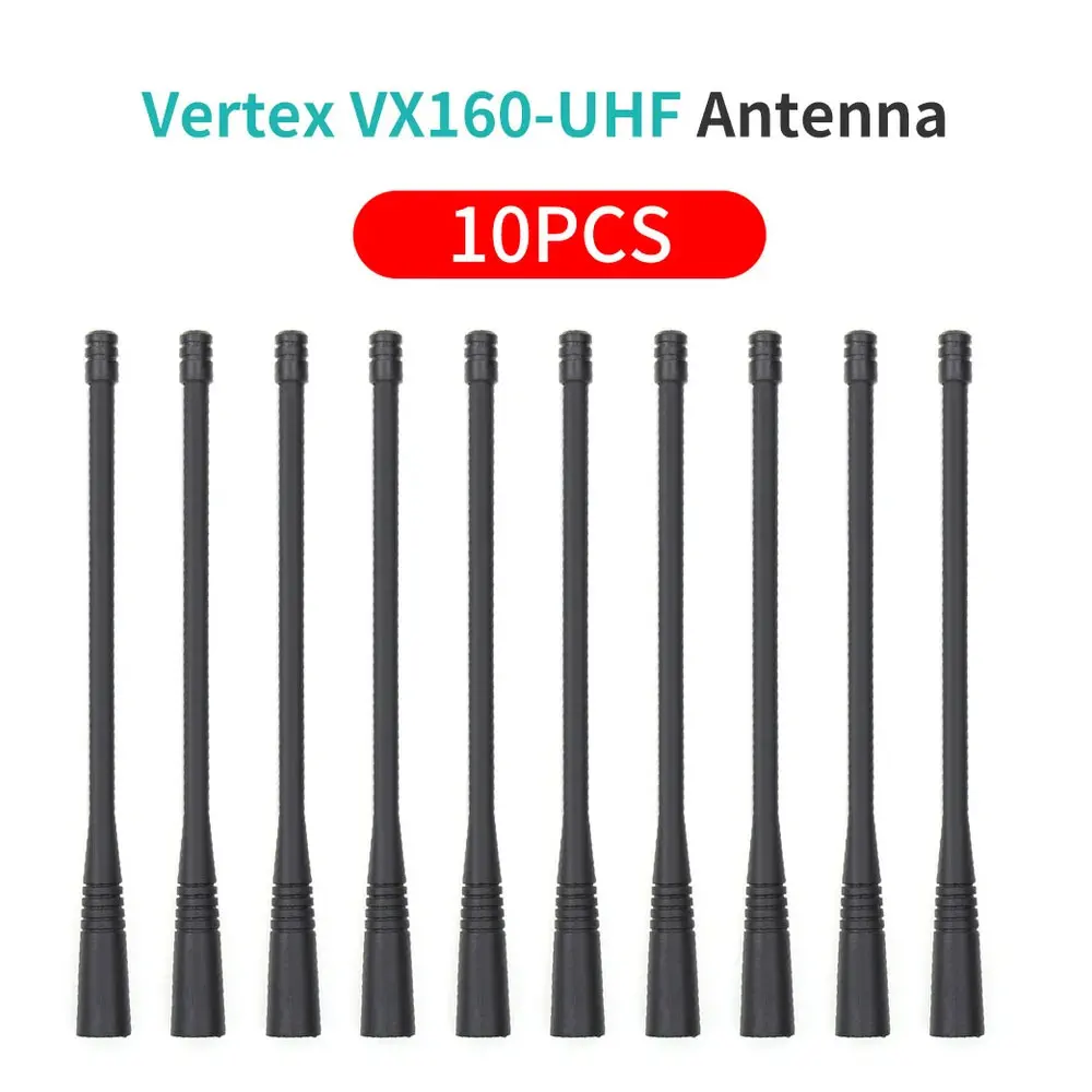 

10pcs UHF Antenna 6.2" For Vertex Standard Radio VX150 VX151 VX180 VX160 VX130