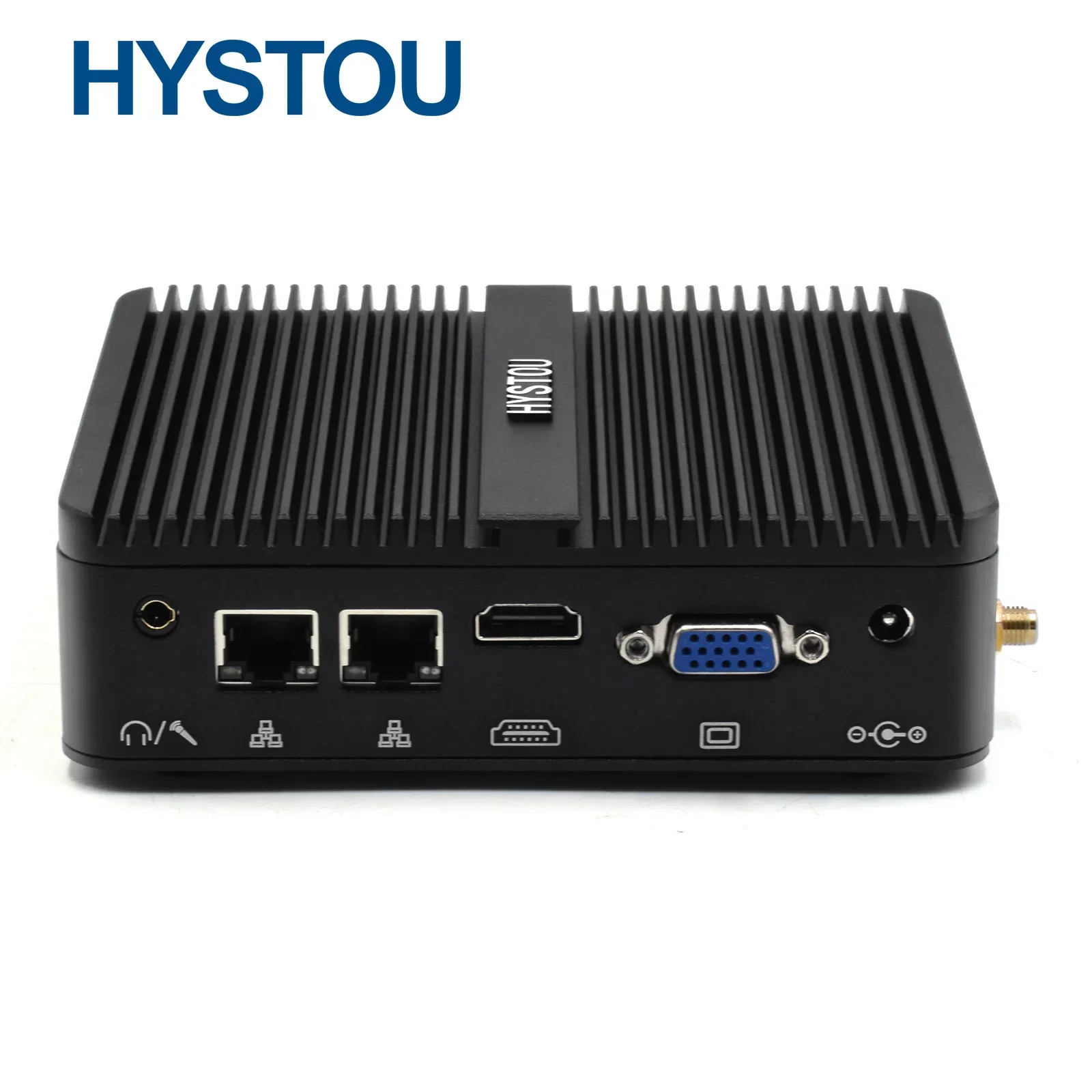 Ce-leron J4125 DDR4 32GB RAM SSD Stock 4K Mini PC Fanless Industrial Desktop Computer