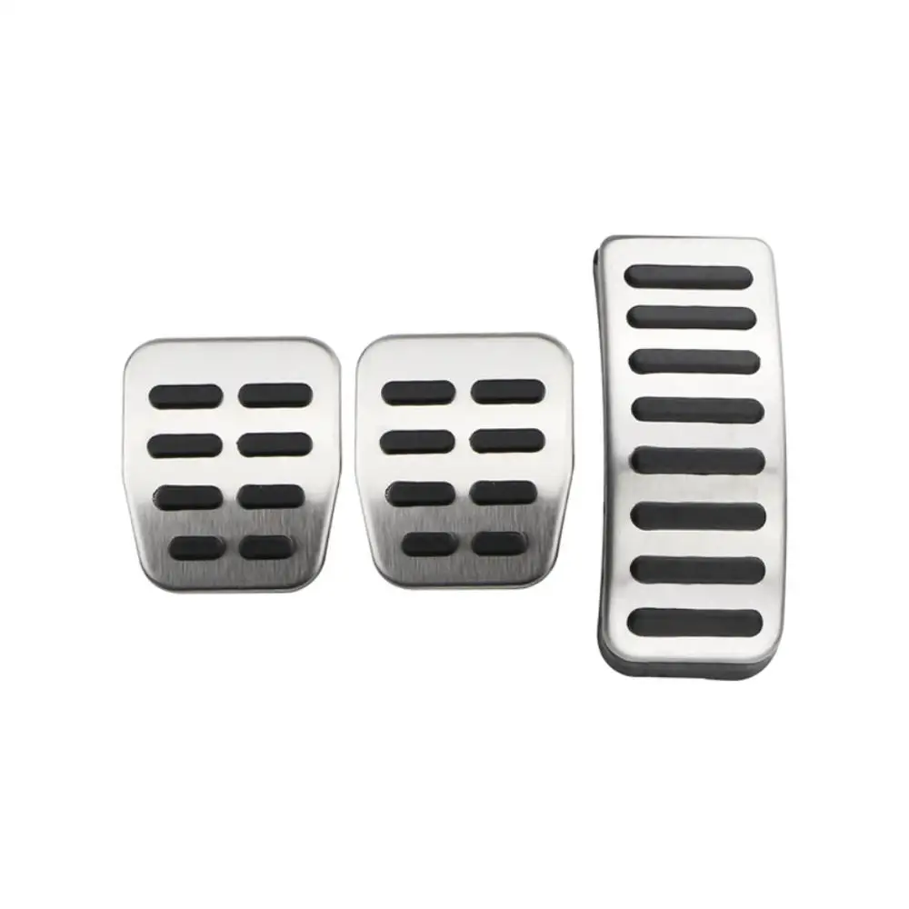 Stainless steel Car Pedal Cover For  A3 For VW Polo 6N 9N 6R jetta MK4 For Skoda Fabia For Seat Ibiza 6K/6L/6J/Seat Leon