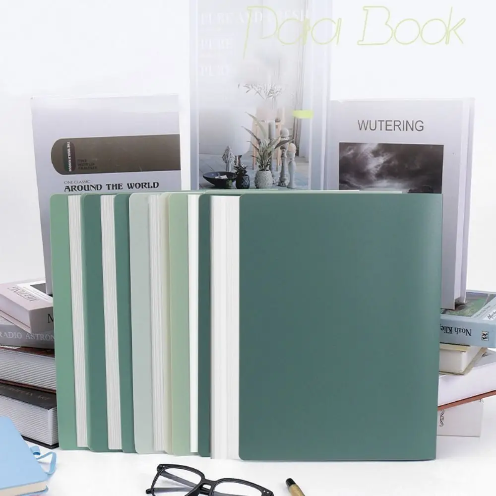 

Durable Plastic Archives Bag Transparent Bag A4 File Folder 30 Pages Large Capacity File Storage Bag Art Collection