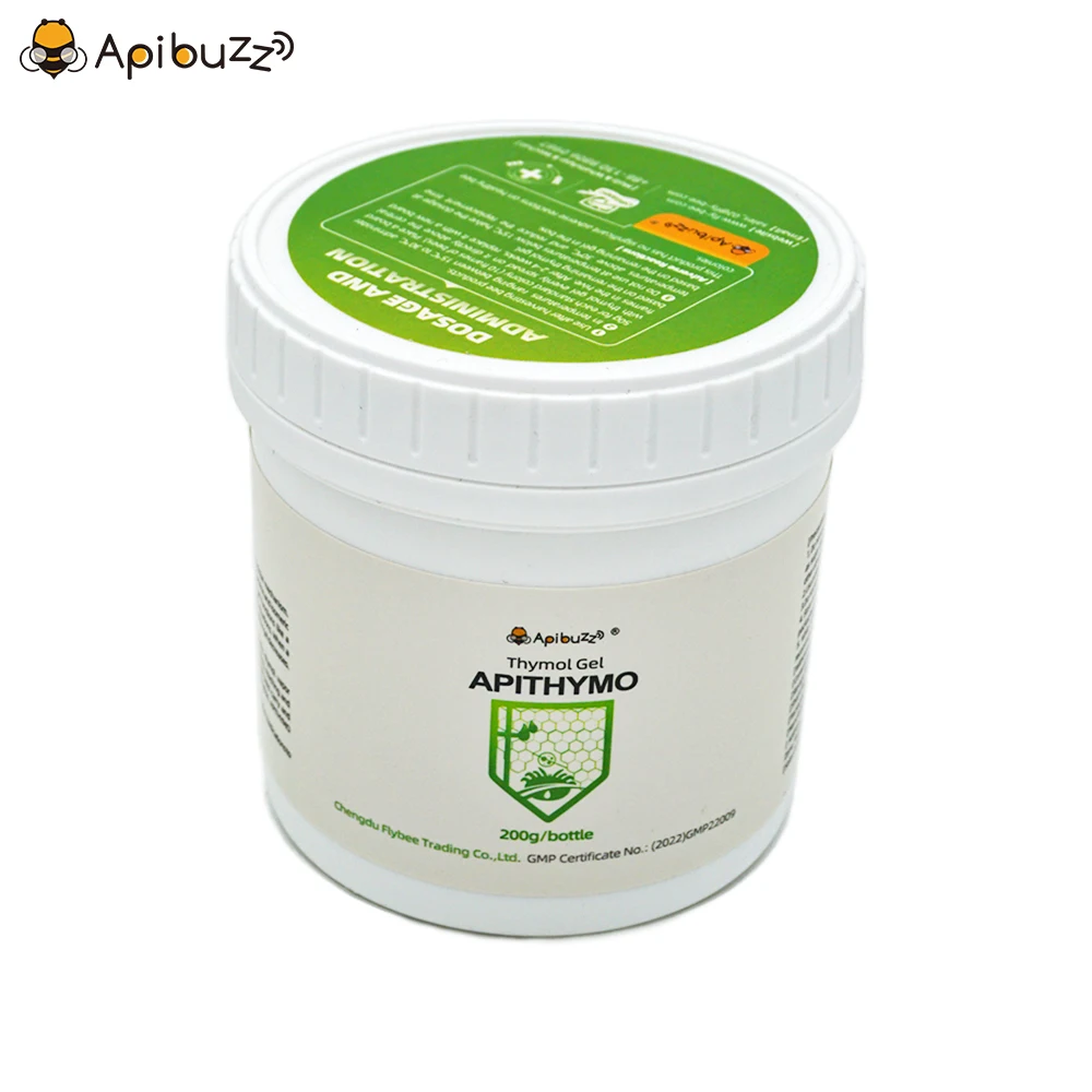 

Best for Organic Bee Farm APITHYMO | Thymol Gel for Bees 200g - Natural Beekeeping Material Supplies - Varroa Tools for Beehive