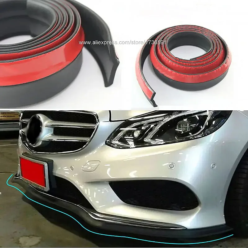 

For Mercedes Benz C C63 W202 W203 W204 W205 W212 W207 C207 Bumper Lip Deflector Lips / Front Spoiler Skirt / Body Kit Strip