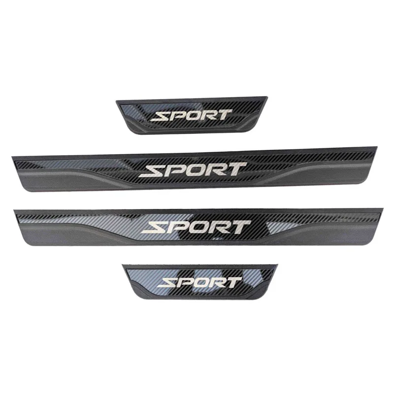 

For EBRO S800 PHEV 2025 2026 Car Door Scuff Plate Trim Pedal Thresold Kick Pad Protector Stainless Steel Plastic Sticker Styling