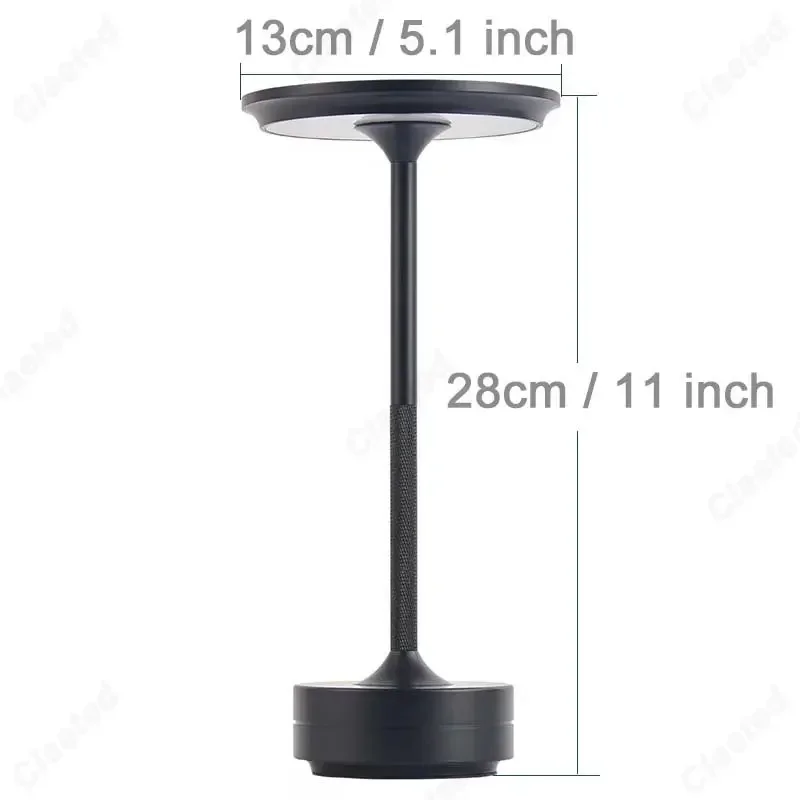 TrendyHome Nordic Rechargeable Table Lamp Touch Led Lamp Coffee Table Decor Bedroom Decoration For Study Bedside Cute Desk Light