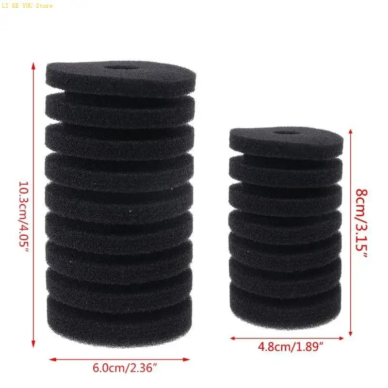 مرشحات W3JE Sponge Filter الحيوي الاسفنجة الاسفنجة الاسفنجة الاسفنجة الاسفنجة الرغوة أسماك السمك لملحقات مرشح الخزان الإسفنج قبل