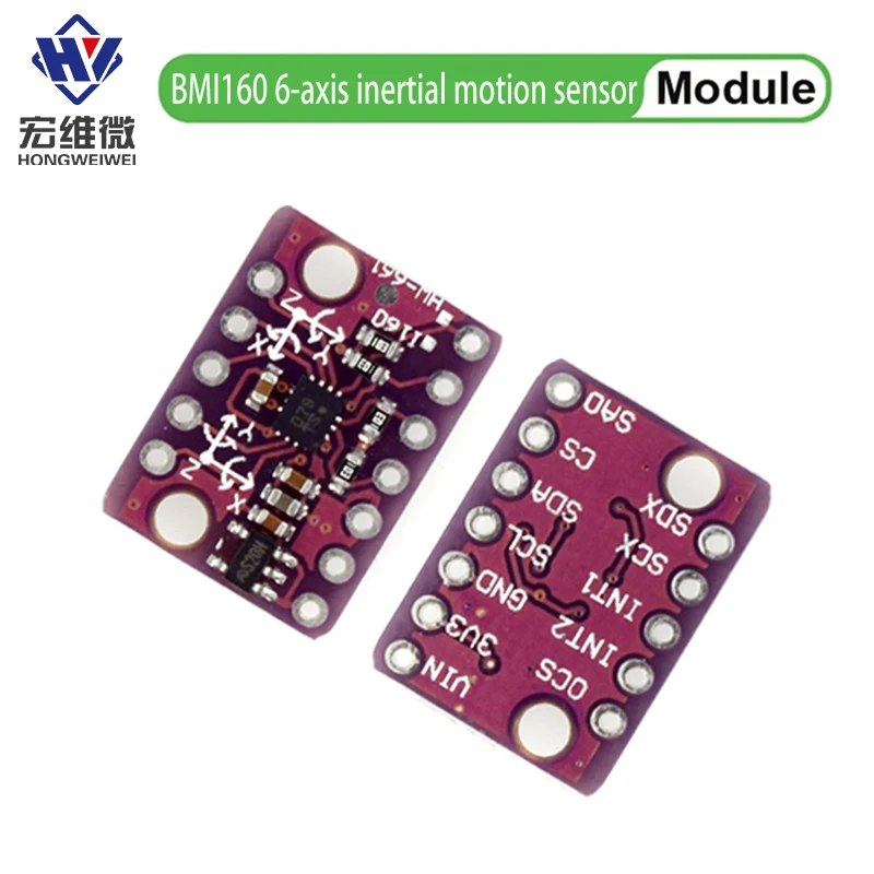 BMI160 Latest Stance Accelerometer Gyroscope module 6 Dof inertial Measurement Sensors gravity acceleration sensor IIC SPI I2C