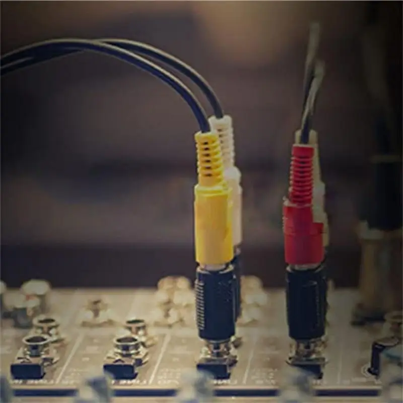 Стерео аудиокабель 4,92 фута 3,5 мм видеокабель аудиокабель высокоскоростной 6-контактный композитный кабель аудиоаксессуары для MP3 компьютера и