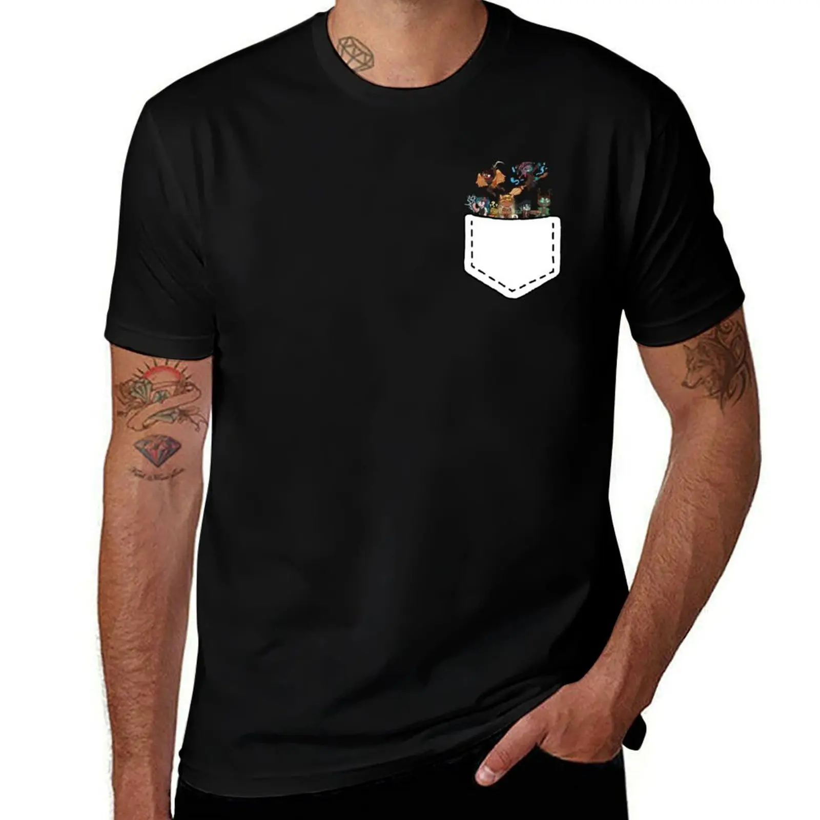 

man casual t shirts T-Shirt pack cotton shirts pirates Pocket for t printed for men man shirt t