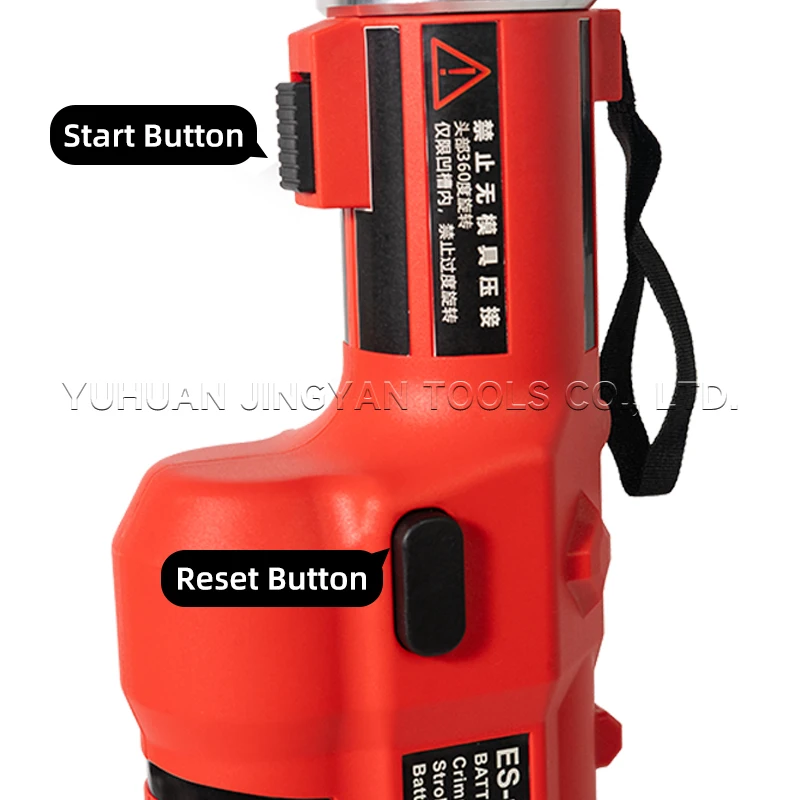 ES-300C เครื่องมือย้ําสายไฮดรอลิกแบบใช้แบตเตอรี่สําหรับสายเคเบิลขนาด 16-300 มม.2