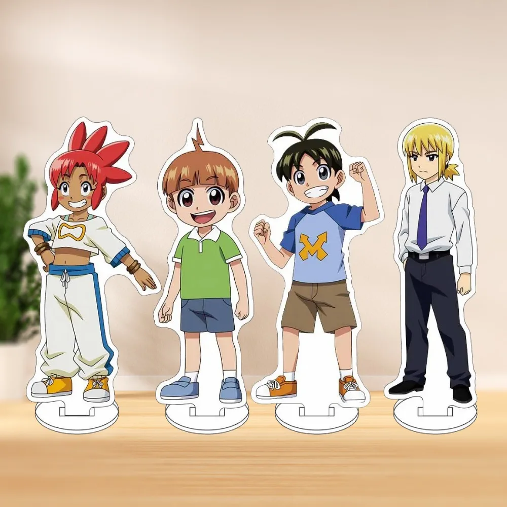 

Diy Scientific Adventure and Survival Anime Peripherals Figure Show Acrylic Stand Model Cartoon Desktop Ornament Holiday Gifts