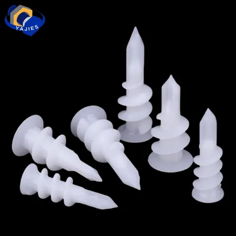 20/50/100Pcs Drilling Drywall Anchor with Tapping Screw for Plasterboard Gypsum Hollow Cavity Wall Expansion Plug Plastic Nylon