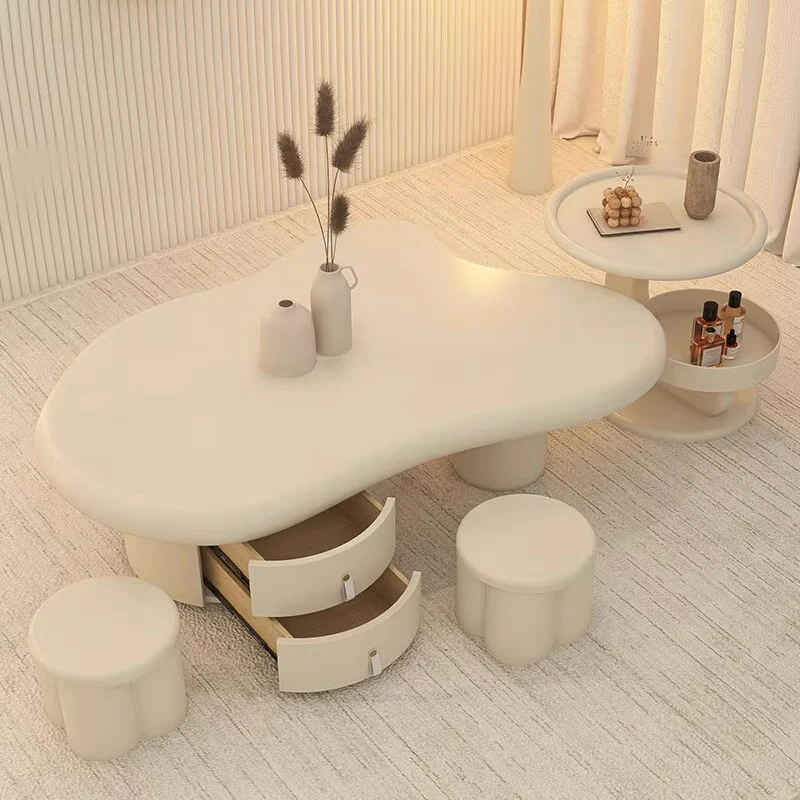 Lamp Storage Coffee Table Bedroom Cute Designer Books Cheap Side Table Aesthetic Mesa Auxiliar Postmodern Living Room Furniture