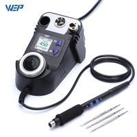WEP 982V Portable Soldering Iron Station C210 C245 Digital Precision Soldering Station For Micro Component Phone Repair Tool
