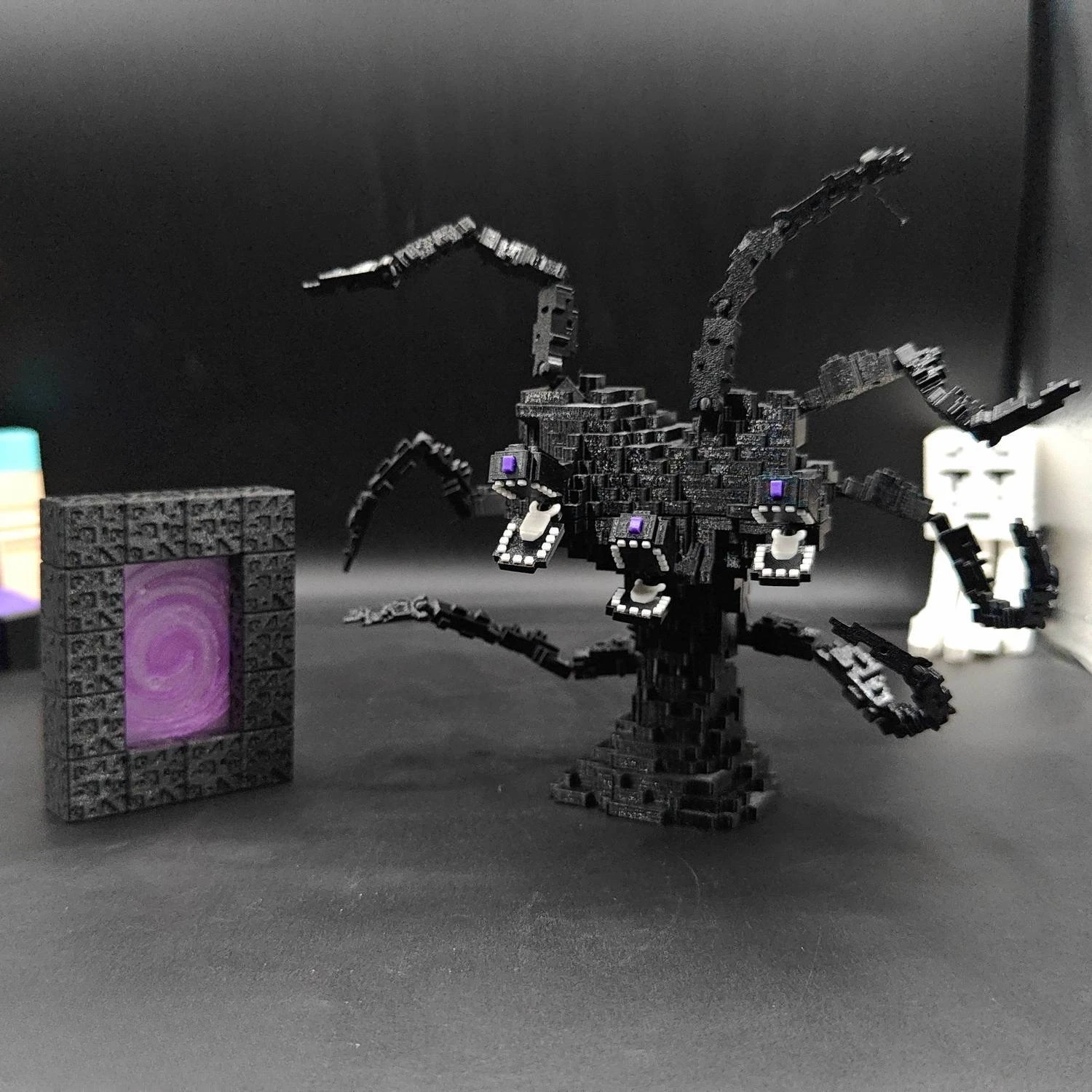 

Коллекционная игрушка MC Wither Storm с 3D-печатью — Omen of Slumber, сборная игровая фигурка