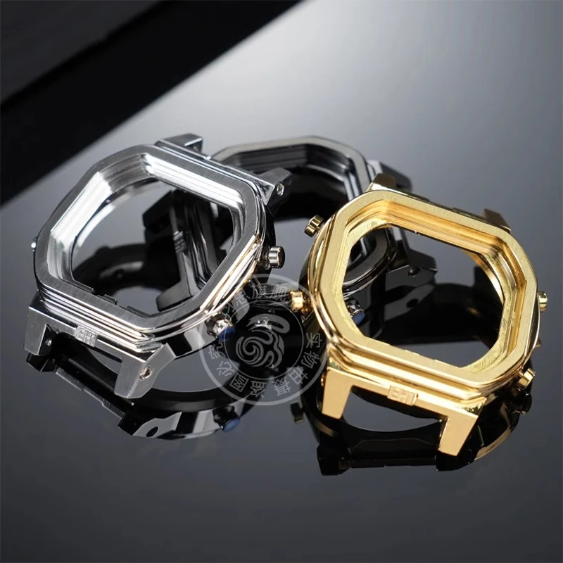 GW-B5600 Mod メタルインナーシェルキットカシオ GW-B5600 ステンレス鋼ムーブメントインナーシェル金属交換部品ギフトツール