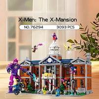3093pcs X Mansion Hero Base X-Force Command Center Mutant Showdown Model 76294-MOC Toy Holiday Party Ornament Birthday Gift