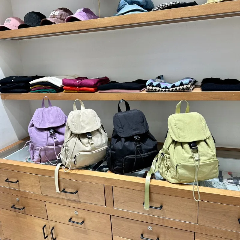 

Трансграничная дорожная женская сумка: стильный рюкзак с откидной крышкой, унисекс, универсальная, легкая и удобная сумка через плечо