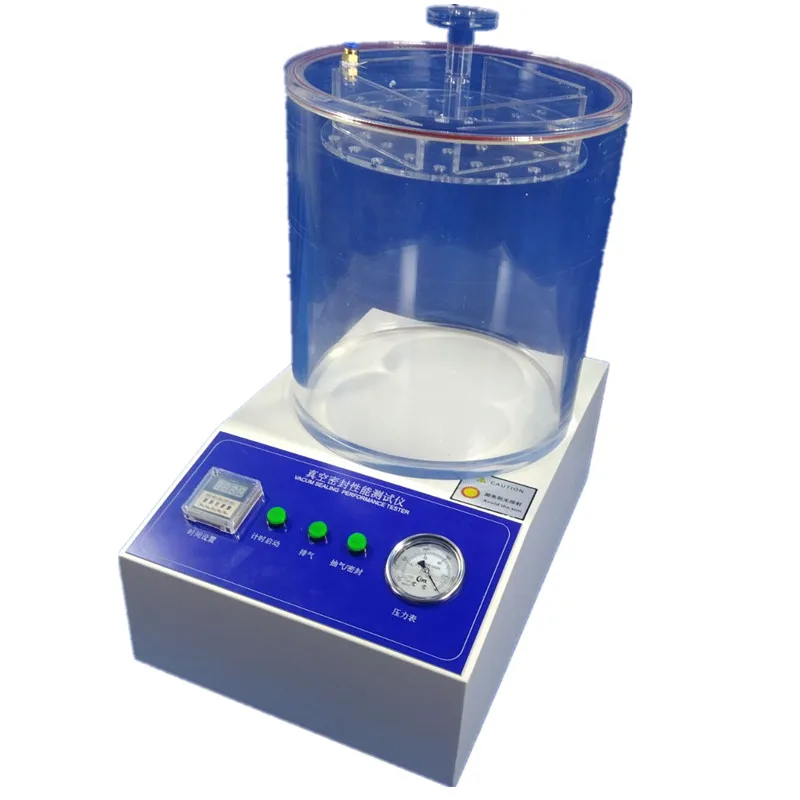 Laboratory Air Leakage Testing Machine Bottle Food Packaging Seal Leak Tester