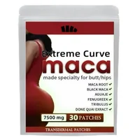 Parches transdermicos de raíz de maca para mujer que apoyan la energía, el equilibrio hormonal hizo una especificación para glúteos/cadros 30 parches